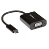 Image de Adaptateur vidéo USB Type-C vers VGA HD15 - M/F - Noir - Adaptateur USB / VGA - 24 pin USB-C (M) pour HD-15 (VGA) (F) - USB 3.1 Gen 1 / Thunderbolt 3