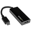 Image de Convertisseur Vidéo USB-C vers HDMI - 4K 30Hz - Compatible Thunderbolt 3 - USB 3.1 Type-C vers HDMI Moniteur Dongle de Voyage Noir - Adaptateur vidéo
