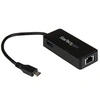 Image de Startech Adaptateur réseau USB-C vers RJ45 Gigabit Ethernet - USB 3.1 - Adaptateur réseau - USB-C - Gigabit Ethernet + USB 3.1 Gen 2 - noir