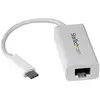 Image de Startech Adaptateur USB C vers Gigabit Ethernet - Compatible Thunderbolt 3 - Support du pilote natif pour MacBook Windows et Chrome OS - Adaptateur