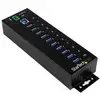 Image de StarTech 10 Port Industrial USB 3.0 Hub - Metal