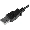 Image de Câble de charge et synchronisation Micro USB de 2 m - Cordon USB-A vers Micro-B à angle gauche - M/M - 0,25 mm² - Câble USB - Micro-USB de type B (M)