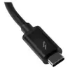 Image de StarTech Adaptateur Thunderbolt 3 vers Thunderbolt - Windows et Mac - Convertisseur Thunderbolt 3 USB-C vers Thunderbolt - Adaptateur vidéo - Mini
