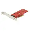 Image de StarTech Adaptateur PCI Express x4 vers SSD M.2 PCIe