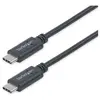 Image de Câble USB 2.0 USB-C vers USB-C de 2 m - Cordon USB C vers C - Câble USB Type-C - M/M - Noir - Câble USB - 24 pin USB-C (M) pour 24 pin USB-C (M) -