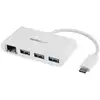 Image de StarTech 3 Port USB C Hub w/GbE - C to A USB 3.0