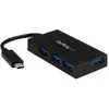 Image de StarTech Hub USB C 4 Port - C to A - Power Adapt