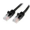 Image de StarTech 5m Black Snagless UTP Cat5e Patch Cable
