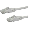 Image de Câble Ethernet 10 m - RJ45 Cat6 - Câble réseau sans accroc - UTP - Cordon patch - Catégorie 6 - Blanc - Cordon de raccordement - RJ-45 (M) pour RJ-45