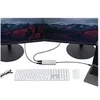 Image de Adaptateur Thunderbolt 3 vers double HDMI - Compatible Windows et Mac - 4K 60 Hz (TB32HD24K60) - Câble adaptateur - 24 pin USB-C mâle pour HDMI