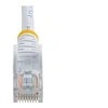 Image de Câble réseau Cat5e UTP sans crochet - 50 cm Blanc - Cordon Ethernet RJ45 anti-accroc - Câble patch - Cordon de raccordement - RJ-45 (M) pour RJ-45