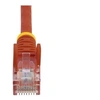 Image de Câble réseau Cat5e UTP sans crochet - 50 cm Rouge - Cordon Ethernet RJ45 anti-accroc - Câble patch - Cordon de raccordement - RJ-45 (M) pour RJ-45