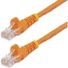 Image de Câble réseau Cat5e UTP sans crochet - 5 m Orange - Cordon Ethernet RJ45 anti-accroc - Câble patch - Cordon de raccordement - RJ-45 (M) pour RJ-45 (M)