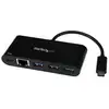 Image de StarTech Adapter Hub USB C to Ethernet 3 Port
