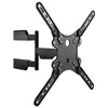 Image de Support Mural TV Orientable et Inclinable pour Ecrans VESA 32'' à 55'' - Bras Articulé Haute Résistance pour Télévision LCD/LED - Fixation/Accroche