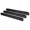 Image de Startech Panneau 1U - Pack de 10 - Panneau d'obturation 1U - Panneau de remplissage - 19" - Acier - Noir - Panneau vierge pour rack - Panneau