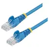 Image de CAT5e Cable - 7 m Blue Ethernet Cable - Snagless - CAT5e Patch Cord - CAT5e UTP Cable - RJ45 Network Cable - Cordon de raccordement - RJ-45 (M) pour