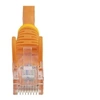 Image de Câble réseau Cat5e UTP sans crochet - 7 m Orange - Cordon Ethernet RJ45 anti-accroc - Câble patch - Cordon de raccordement - RJ-45 (M) pour RJ-45 (M)