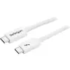 Image de StarTech 1m Thunderbolt 3 Cable 20Gbps - White