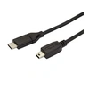 Image de Câble USB 2.0 Type-C vers Mini-B de 2 m - Cordon USB-C vers USB Mini B - Mâle / Mâle - Câble USB - 24 pin USB-C (M) pour mini USB type B (M) -