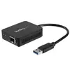 Image de Startech Adaptateur réseau USB 3.0 vers fibre optique Gigabit Ethernet avec SFP ouvert (US1GA30SFP) - Adaptateur réseau - USB 3.0 -