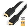 Image de Câble HDMI grande vitesse haute qualité de 5 m avec Ethernet - 4K 60 Hz (HDMM5MP) - Câble HDMI avec Ethernet - HDMI mâle pour HDMI mâle - 5 m - noir