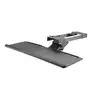 Image de StarTech Support pour clavier informatique sous-bureau - Tiroir pour clavier adjustable Noir