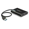 Image de StarTech Adapter USB to Dual DisplayPort 4K 60Hz