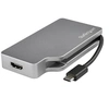 Image de Adaptateur Multiport USB-C avec HDMI/VGA/Mini DisplayPort ou DVI - Convertisseur USB Type C vers HDMI 2.0 ou mDP 1.2 (4K60Hz) - VGA ou DVI (1080p) -