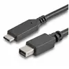 Image de Câble adaptateur USB-C vers Mini DisplayPort 4K 60 Hz de 1,8 m en noir - Convertisseur USB Type-C vers mDP - Câble adaptateur - 24 pin USB-C (M) pour