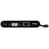 Image de Adaptateur multiport USB-C pour ordinateur portable - VGA, USB 3.0, GbE et Power Delivery 60W - Hub USB-C pour PC portable - Station d'accueil -