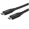 Image de Câble USB-C vers USB-C avec Power Delivery 5A de 1 m - Cordon USB 2.0 Type-C certifié USB-IF - Noir - Câble USB - 24 pin USB-C (M) pour 24 pin USB-C