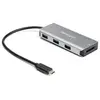 Image de Hub USB-C 3 ports USB et lecteur de carte SD - 2x USB-A, 1x USB-C - 10 Gbps - Cable hote integre de 25 cm (HB31C3ASDMB) - Concentrateur (hub) - 1 x
