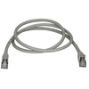 Image de Câble réseau Ethernet RJ45 Cat6 sans crochet - 10m/STP/gris - Cordon de raccordement - RJ-45 (M) pour RJ-45 (M) - 10 m - STP - CAT 6a - moulé, sans
