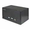 Image de Commutateur KVM DisplayPort 2 Ports pour 3 Moniteurs - 4K 60Hz UHD HDR - KVM de Bureau DP 1.2 avec Hub USB 3.0 2 Ports (5Gbps) et 4 Ports USB 2.0