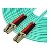 Image de Câble Fibre Optique Multimode 10m LC/UPC à LC/UPC OM4 50/125 - Cordon de raccordement - LC multi-mode (M) pour LC multi-mode (M) - 10 m - 10 m -