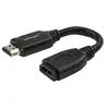 Image de Câble d'extension HDMI mâle à femelle | Connecteur de préhension | HDR | Garantie à vie - Câble de rallonge HDMI - HDMI mâle droit pour HDMI femelle