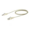 Image de Cable reseau Ethernet RJ45 Cat6 de 1 m - Cordon de brassage mince Cat 6 UTP sans crochet - Fil Gigabit gris (N6PAT100CMGRS) - Cordon de raccordement