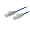 Image de StarTech Cable - Blue Slim CAT6 Patch Cord 2m