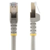 Image de Cordon de raccordement CAT6a - 7,5 m - Sans crochet - Gris - Cordon de raccordement - RJ-45 (M) pour RJ-45 (M) - 7.5 m - STP - CAT 6a - moulé, sans