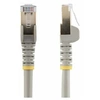 Image de Cordon de raccordement CAT6a - 1,5 m - Sans crochet - Gris - Cordon de raccordement - RJ-45 (M) pour RJ-45 (M) - 1.5 m - STP - CAT 6a - moulé, sans