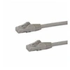 Image de Cordon de raccordement UTP CAT6 (1,5 m) sans crochet - Gris - Cordon de raccordement - RJ-45 (M) pour RJ-45 (M) - 1.5 m - UTP - CAT 6 - sans crochet