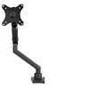 Image de Bras de support d'écran jusqu'à 34" avec 2 ports USB 3.0 - Kit de montage (bras articulé, fixation par pince pour bureau, serre-joint) - Slim