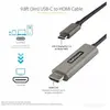 Image de Câble Adaptateur Graphique USB-C vers HDMI 4K 60Hz HDR10 3m - Ultra HD USB Type-C vers HDMI 4K 2.0b - Convertisseur Graphique USB-C vers HDMI HDR -