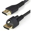 Image de Câble HDMI 2m avec Vis de Fixation - 4K 60Hz HDR - Câble Ecran High Speed HDMI 2.0 - Connecteur Vérouillé par Vis pour Connection Optimale - Câble