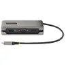 Image de Adaptateur Multiport USB-C, 4K60Hz HDMI/VGA, Hub USB, PD - Station d'accueil - USB-C - VGA, HDMI - 1GbE - 16 Watt