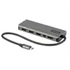 Image de Adaptateur Multiports USB-C - USB-C vers HDMI ou Mini DisplayPort 4K 60Hz - Alimentation 100W PT - Hub USB 4 Ports 10Gbps - Mini Dock USB Type-C -