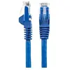 Image de Câble Ethernet CAT6 2m - LSZH (Low Smoke Zero Halogen) - Cordon RJ45 UTP Anti-accrochage 10 GbE LAN - Câble Réseau Internet 650MHz 100W PoE - Bleu -