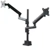 Image de ARMDUALPIVOT support d'écran plat pour bureau 81,3 cm (32") Noir