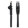 Image de Câble Ethernet CAT6 15m - LSZH (Low Smoke Zero Halogen) - Cordon RJ45 UTP Anti-accrochage 10 GbE LAN - Câble Réseau Internet 650MHz 100W PoE - Noir -